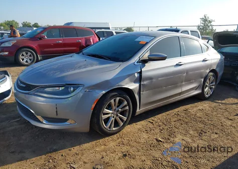 2015 Chrysler 200 Limited z USA, uszkodzony, nr VIN 1C3CCCAB7FN598366